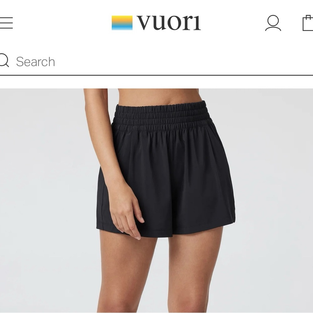 Vuori VillaBlack Shorts